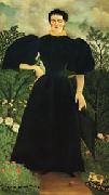 Portrait of a Woman Henri Rousseau